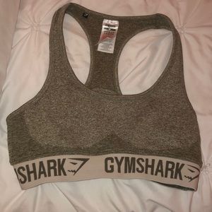 Olive Gym Shark Sports bra and leggings set